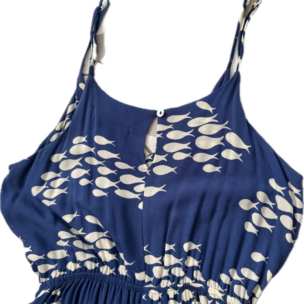 NWOT Rare Ava Sky Jumper Clara in Signature Fish Print – XS - Picture 6 of 10